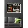 imageTrends International Star Wars Moving At Lightspeed  Millennium Falcon Wall Poster 34L x 224W Premium Unframed VersionWhite Framed Version