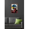 imageTrends International Star Wars Moving At Lightspeed  Sandcrawler Wall Poster 34L x 224W Premium Unframed VersionMahogany Framed Version