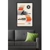 imageTrends International Star Wars Moving At Lightspeed  Speeder Bike Wall Poster 34L x 224W Premium Unframed VersionBlack Framed Version