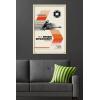 imageTrends International Star Wars Moving At Lightspeed  Speeder Bike Wall Poster 34L x 224W Premium Unframed VersionBlonde Framed Version