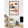 imageTrends International Star Wars Moving At Lightspeed  Speeder Bike Wall Poster 34L x 224W Premium Unframed VersionMahogany Framed Version