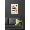 imageTrends International Star Wars Moving At Lightspeed  Speeder Bike Wall Poster 34L x 224W Premium Unframed VersionWhite Framed Version
