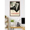imageTrends International Star Wars Moving At Lightspeed  Star Destroyer Wall Poster 34L x 224W Premium Unframed VersionMahogany Framed Version