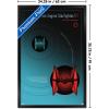 imageTrends International Star Wars Moving At Lightspeed  TIE Fighter Wall Poster 34L x 224W Premium Unframed VersionBlack Framed Version