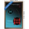 imageTrends International Star Wars Moving At Lightspeed  TIE Fighter Wall Poster 34L x 224W Premium Unframed VersionBronze Framed Version