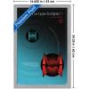 imageTrends International Star Wars Moving At Lightspeed  TIE Fighter Wall Poster 34L x 224W Premium Unframed VersionGray Framed Version