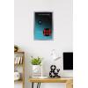 imageTrends International Star Wars Moving At Lightspeed  TIE Fighter Wall Poster 34L x 224W Premium Unframed VersionSilver Framed Version