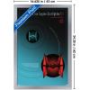 imageTrends International Star Wars Moving At Lightspeed  TIE Fighter Wall Poster 34L x 224W Premium Unframed VersionSilver Framed Version
