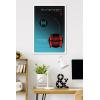imageTrends International Star Wars Moving At Lightspeed  TIE Fighter Wall Poster 34L x 224W Premium Unframed VersionWhite Framed Version