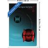 imageTrends International Star Wars Moving At Lightspeed  TIE Fighter Wall Poster 34L x 224W Premium Unframed VersionWhite Framed Version