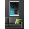 imageTrends International Star Wars Moving At Lightspeed  TIE Fighter Wall Poster 34L x 224W Premium Unframed VersionWhite Framed Version