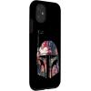 imageiPhone 16 Star Wars Boba Fett Floral Helmet CaseiPhone 11