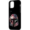 imageiPhone 16 Star Wars Boba Fett Floral Helmet CaseiPhone 12 mini