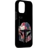 imageiPhone 16 Star Wars Boba Fett Floral Helmet CaseiPhone 12 mini