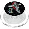 imageStar Wars Boba Fett Cute Cartoon With Ship In Space PopSockets MagSafe PopGrip for iPhoneMagSafe