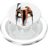imageStar Wars Boba Fett Helmet Paint Drip PopSockets MagSafe PopGrip for iPhoneMagSafe