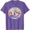 imageStar Wars Skeleton Crew Vintage Sunset Profiles TShirtPurple Heather