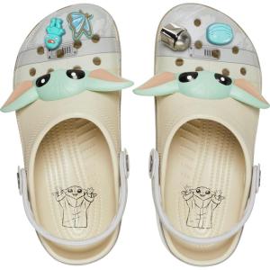 imageCrocs UnisexAdult Star Wars Grogu Classic Clog BoneGrogu Bone