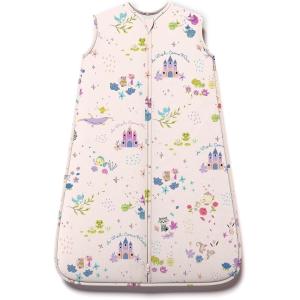 imageMilk Snob Disney Baby Sleeping Sack Sleeveless Sleep Bag and Wearable Zip Up Blanket for Girl and Boy Newborn Infant ShowerA Wish Come True
