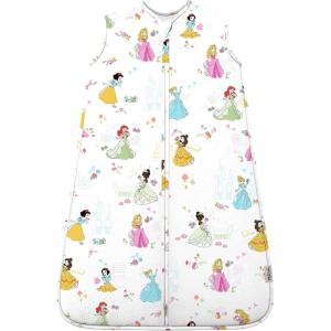 imageMilk Snob Disney Baby Sleeping Sack Sleeveless Sleep Bag and Wearable Zip Up Blanket for Girl and Boy Newborn Infant ShowerDisney Princess
