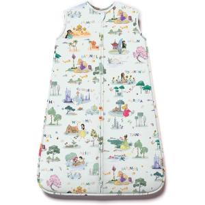 imageMilk Snob Disney Baby Sleeping Sack Sleeveless Sleep Bag and Wearable Zip Up Blanket for Girl and Boy Newborn Infant ShowerEnchanted Kingdoms