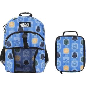 imageStar Wars The Dark Side 2Piece 16quot Premium Backpack ampamp Lunch Kit Set For School And TravelStar Wars The Dark Side