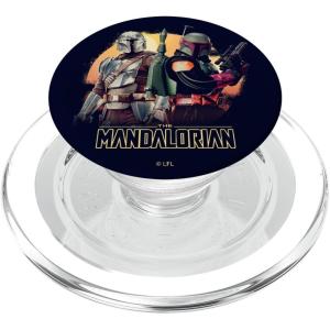 imageStar Wars The Mandalorian ampamp Boba Fett Team Up R15 PopSockets MagSafe PopGrip for iPhoneMagSafe