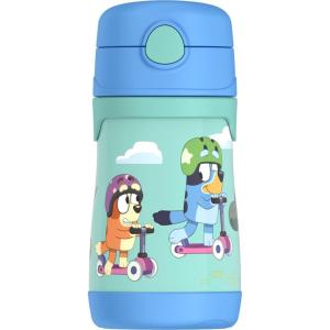 imageTHERMOS Vacuum Insulated Stainless Steel 10oz Straw Bottle THE MANDALORIANBluey