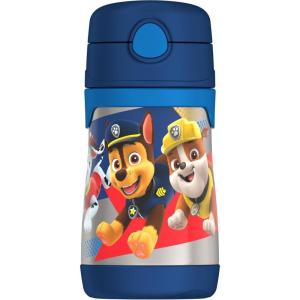 imageTHERMOS Vacuum Insulated Stainless Steel 10oz Straw Bottle THE MANDALORIANPAW PATROL BOY