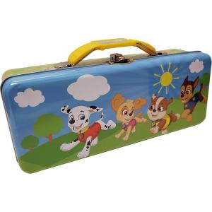 imageThe Tin Box Company Baby Yoda Grogu Box with Handle Clasp ampamp Hinge Locking with Clasp Pencil Box Star Wars and MandalorianPaw Patrol 2021