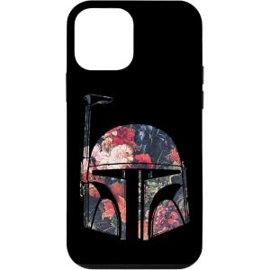 imageiPhone 16 Star Wars Boba Fett Floral Helmet CaseiPhone 12 mini