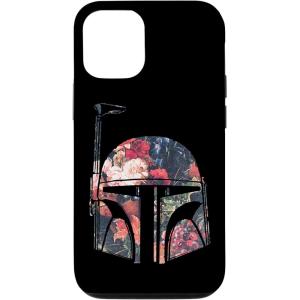 imageiPhone 16 Star Wars Boba Fett Floral Helmet CaseiPhone 1212 Pro