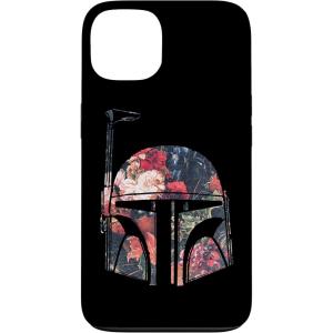 imageiPhone 16 Star Wars Boba Fett Floral Helmet CaseiPhone 13