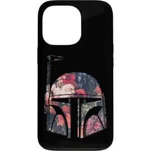 imageiPhone 16 Star Wars Boba Fett Floral Helmet CaseiPhone 13 Pro
