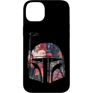 imageiPhone 16 Star Wars Boba Fett Floral Helmet CaseiPhone 14 Plus