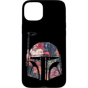 imageiPhone 16 Star Wars Boba Fett Floral Helmet CaseiPhone 15 Plus