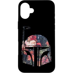 imageiPhone 16 Star Wars Boba Fett Floral Helmet CaseiPhone 16 Plus