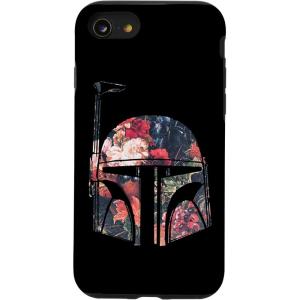 imageiPhone 16 Star Wars Boba Fett Floral Helmet CaseiPhone SE 2020  7  8
