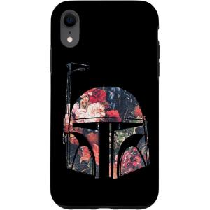 imageiPhone 16 Star Wars Boba Fett Floral Helmet CaseiPhone XR