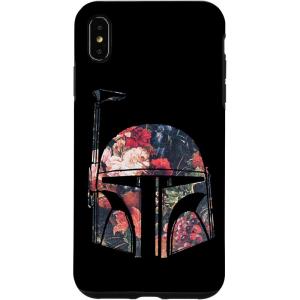 imageiPhone 16 Star Wars Boba Fett Floral Helmet CaseiPhone XS Max