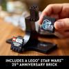 imageLEGO Star Wars Millennium Falcon A New Hope 25th Anniversary Collectable Model  DIY Building Sets for Adults Men ampamp Women Ages 18  Comes with Display Stand  Star Wars Gift  75375