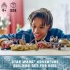 imageLEGO Star Wars Return of The Jedi Desert Skiff ampamp Sarlacc Pit Vehicle Building Set with 25th Anniversary Minifigure Nien Nunb Collectible Toy for Star Wars Fans Gift for Kids Ages 9 and Up 75396