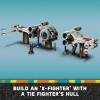 imageLEGO Star Wars TIE Fighter ampamp XWing MashUp Building Set  Star Wars Toys for Boys ampamp Girls Ages 9  Imaginative Creative Play  Use for Display or Pretend Play  Gift for Fans Birthday  75393