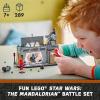imageLEGO Star Wars The Mandalorian Paz Vizsla and Moff Gideon Battle Fun Building Set for Kids Collectible Star Wars Toy with 4 Minifigures Star Wars Birthday Gift for 7 Year Old Boys and Girls 75386