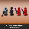 imageLEGO Star Wars The Mandalorian Paz Vizsla and Moff Gideon Battle Fun Building Set for Kids Collectible Star Wars Toy with 4 Minifigures Star Wars Birthday Gift for 7 Year Old Boys and Girls 75386
