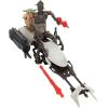 imageSTAR WARS Epic World of Action IG11 ampamp Grogu Speeder Bike 4Inch Scale Action Figures ampamp Vehicle Toys for Boys ampamp Girls Ages 4