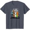 imageStar Wars  Group TShirtHeather Blue