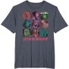 imageStar Wars Classic Comic Art Original Trilogy Retro Vintage TShirtHeather Blue