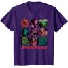 imageStar Wars Classic Comic Art Original Trilogy Retro Vintage TShirtPurple