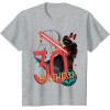 imageStar Wars Darth Vader 30th Birthday Abstract Background TShirtHeather Grey